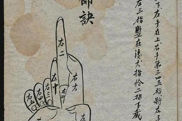 道家天干地支手印图片;道家修行手印图解(收藏)
