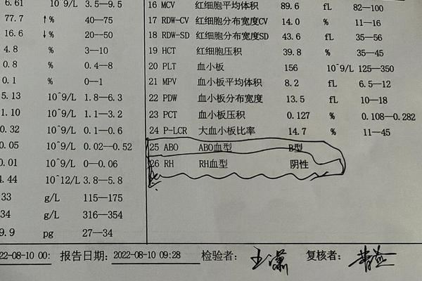 rh阴性a型血是什么血型 A型RH阴性血是熊猫血吗