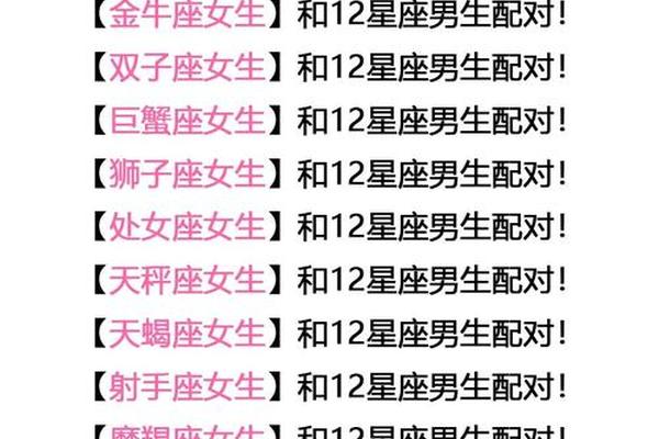 A血型双子男和A血型天平女配对;双子座最有福气的血型