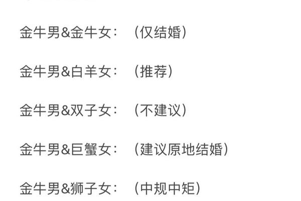 金牛a血型男—a男最爱哪个血型