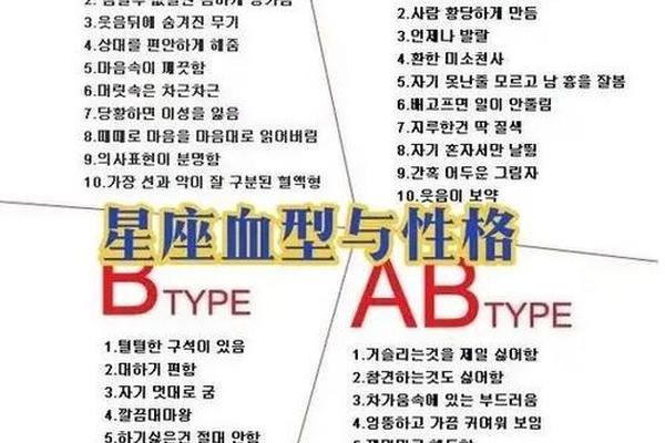 a血型喜欢什么血型的人,ab血型男人的特点