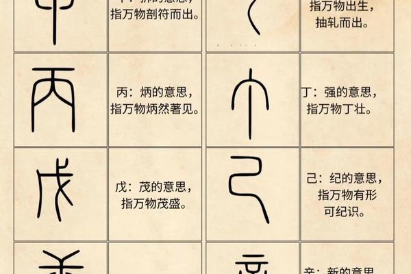 辛丑天干地支对联 天干地支的真正含义