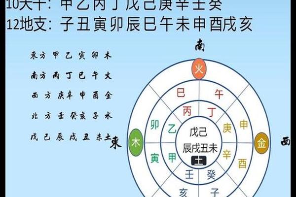 天干地支属性咖啡厅、天干地支的五行属性及方位