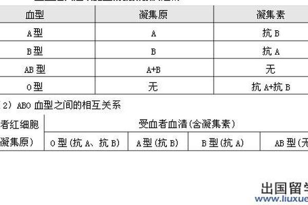 a凝是什么血型(a型血含有的凝集原)