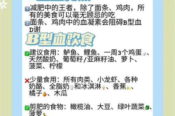 a型血型减肥方法-a型血容易发胖吗