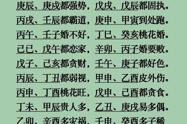 老黄历天干地支戊子-戊子日柱详解