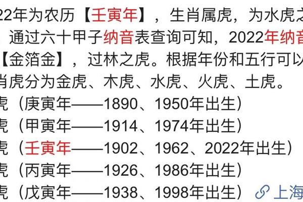 虎年什么天干地支最好;最好的天干地支