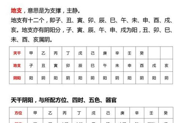 天干地支表农历(天干地支日期对照表)