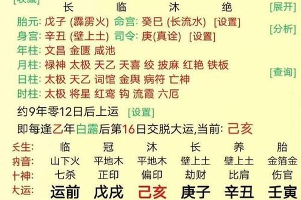 男女天干地支相同,同样的八字男女一样吗