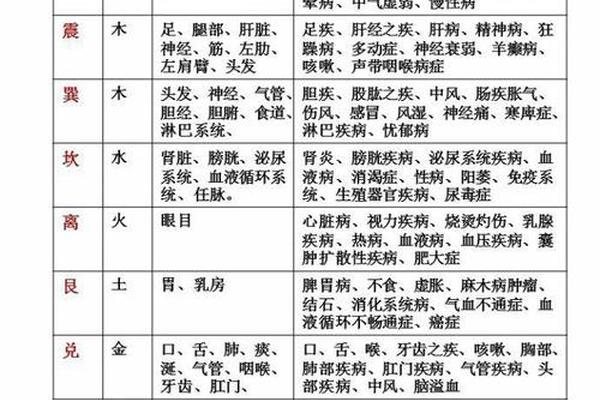 天干地支口诀与人体—十二地支对应身体口诀