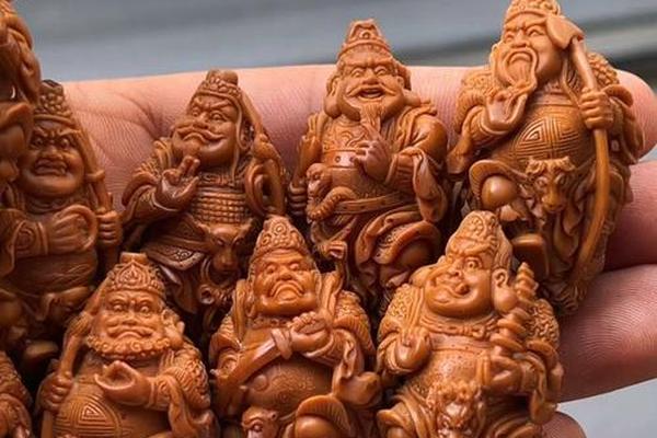 天干地支核雕(核雕图片大全图片欣赏)
