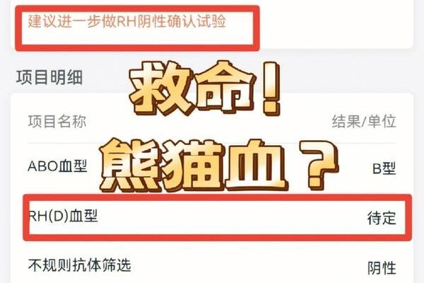 a血型是熊猫血型,什么血型可以生出熊猫血