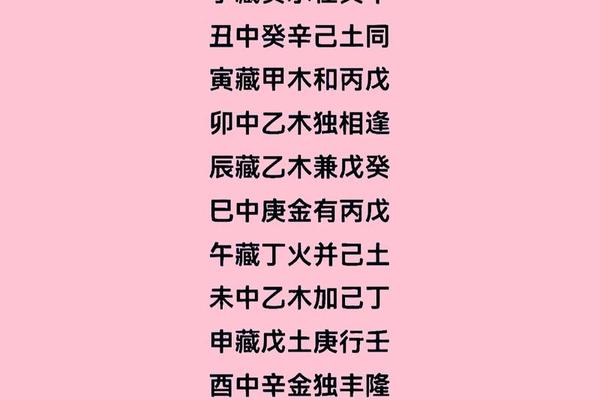 壬午天干地支藏干;壬午见什么为财库