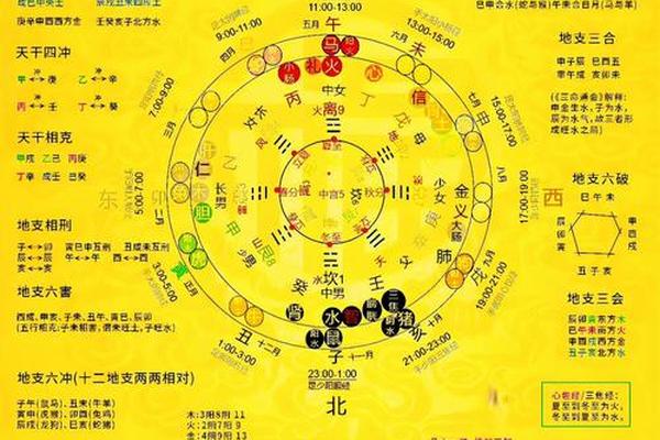 天干地支阴阳判断图解-十二地支的阴阳属性