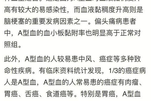 a血型会失眠吗-为什么A型血不得癌症