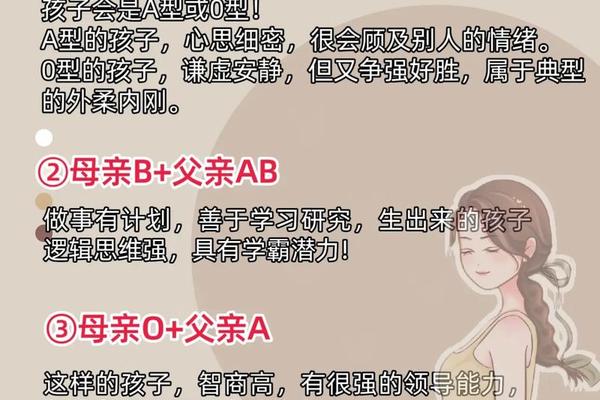 母亲血型是a的孩子什么血型,父a母b小孩是哪种血型 母亲血型是a的孩子什么血型,父a母b小孩是哪种血型