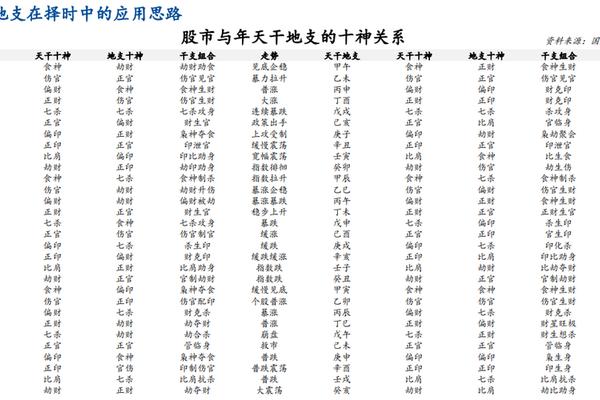 天干地支股票分析 国盛证券天干地支ppt