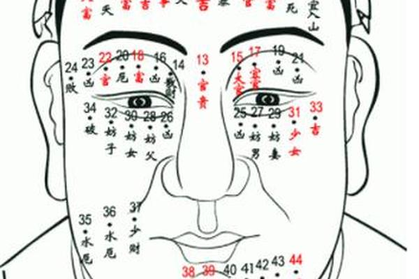 男人眼部痣相大全 眼睛痣相图解大全