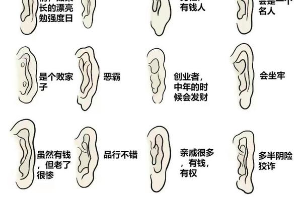 富贵命运的手相痣相,耳朵有痣的命运 图解 富贵命运的手相痣相,耳朵有痣的命运 图解