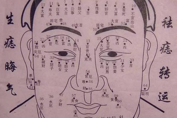 男人面部痣相败;男人脸上有痣图解 面相