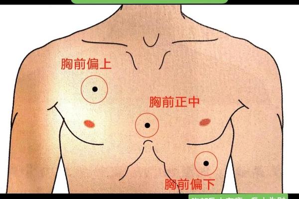 痣相口诀顺口溜胸上-图解痣相