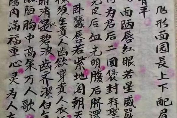 柳庄相法面痣图;柳庄相法书籍