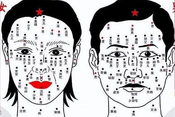 观相三颗痣解说图片(痣位置解说图)