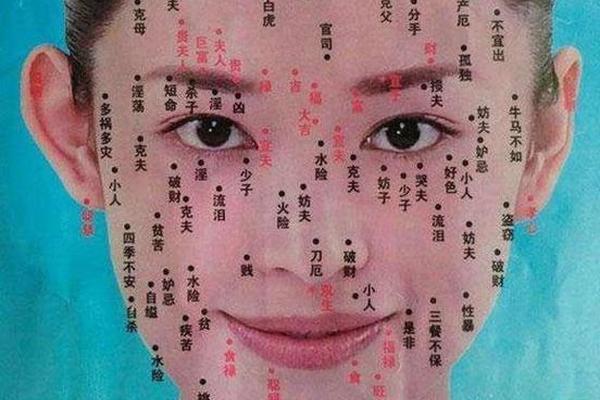 女人脸上痣相最准确的图;女人面部痣相最准图