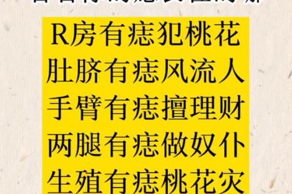 屁股有痣封侯拜相(屁股有痣图解)