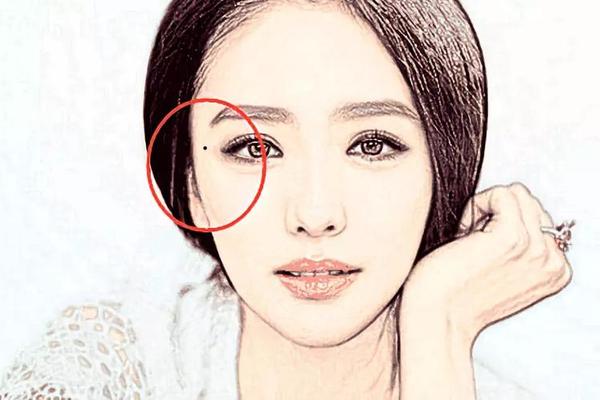 克夫痣的女相,女人克夫痣准确图片