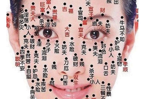 面部痣相解析女图-脸部痣相图解大全 面部痣相解析女图-脸部痣相图解大全