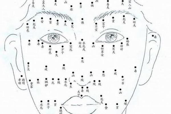 痣相女人体部痣相图解;女痣的位置图解全身