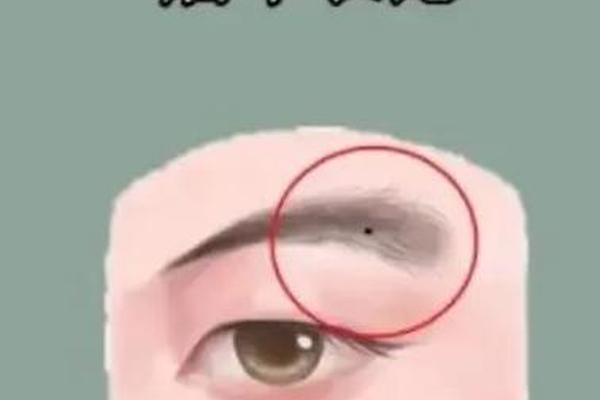 吴宽之看眉毛痣相(眉中痣在哪个位置最好) 吴宽之看眉毛痣相(眉中痣在哪个位置最好)