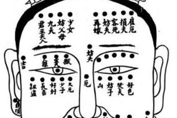 麻衣相脸上有痣—麻衣神相痣图解男