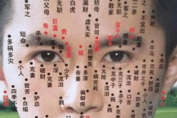 男人痣相算命;男人面部痣相最准图