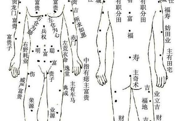 背上痣相男友-男人后背的痣