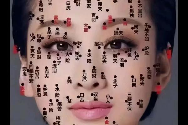现代痣相 痣的图片大全图解
