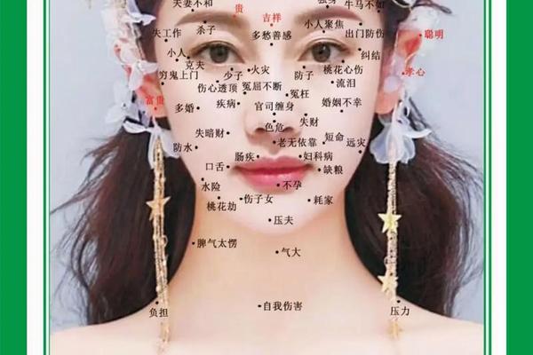 鬼谷子痣相讲解 鬼谷子面相图解